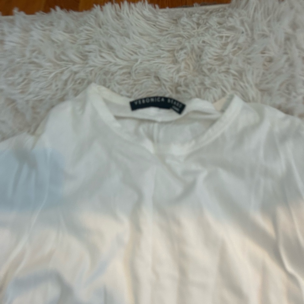Veronica Beard Cream Tee